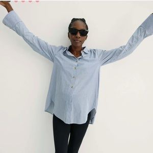 Hatch Perfect Button Down Nursing Maternity Top